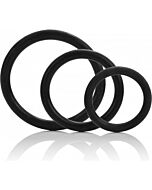 Dreifacher Schwarzer Ring