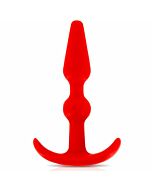 Smiling red analplug 35 "