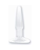 Kristallgelees kleiner Butt Plug - klar