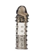 Verlängerung grau Silikon Penis