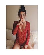 Roter Teenager-Körper