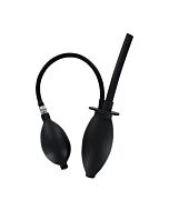 Reinigen Sie den aufblasbaren Einlaufstopfen von Silikonschwarz