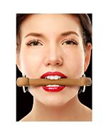 Ouch schwarzen Holzknebel