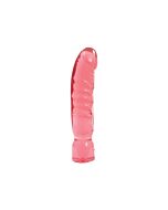 Kristall Gelees rosa Dildo big boy