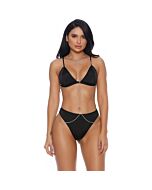 Ruf mich an Bodychain Silber