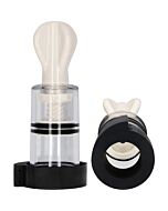 Mini Magnet Nippel Pincher 1 Stück gebürsteter Stahl