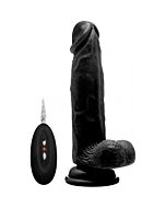 Echt Rock 003 100 Vibrator 20cm schwarz realistico