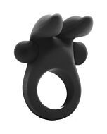Häschen Cockring - schwarz
