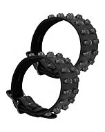 Autsch! Schädel und Knochen - Fußfesseln mit Schädeln - schwarz