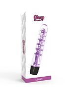 Glänzender Lenny Vibrator lila