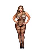 Criss Cross Bodystocking ohne Schritt