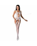 Passionsfrau bs057 bodystocking blanco talla unica