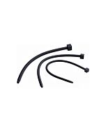 Geschraubte Deluxe-Silikon-Harnröhrengeräusche - schwarz