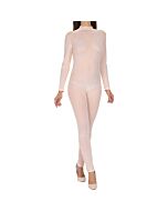 Weißer Strassoverall