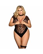 Subblime Queen plus Teddy Strumpfband und Halskette Set