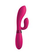 Omg Stimmung Silikon Vibrator rosa