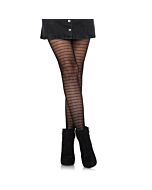 Netz gestreifte Strumpfhose