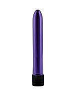 Metallic lila klassischen Vibrator 17cm