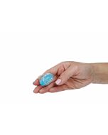 Lässige Liebe Finger Spaß blau