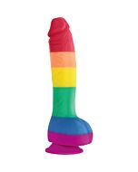 Farben 21,5cm Stolz Ausgabe Dildo