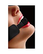 Ouch schwarz Klammer atmungsaktiv Gag