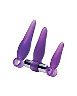 Fanny Fiddlers 3-teiliges Finger-Rimmer-Set + vibrierende Kugel