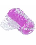 Lässige Ringzunge vibriert lila