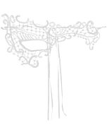 Augenbinde Cyclops Weiß: Nachtsicht