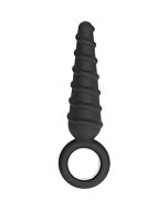 Sono - nein. 60 Dildo mit Metallring - schwarz