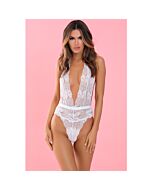 Tauchen Sie ein in den Körper escote v - blanco