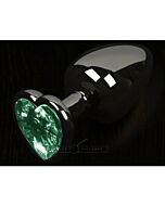 Stecken Sie Metall Corazon Verde - s