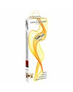 Sheer Glyder Vanille Latex Staudämme Blätter Oralsex