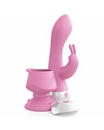 3some Wall Banger Kaninchen Vibrador Kontrolle Remoto