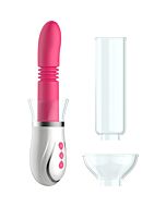 Thruster - 4-in-1-Pumpenset für wiederaufladbare Paare - pink