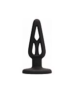 Plug & Play - hohl 2 Butt Plug 10 cm - schwarz