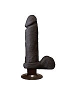 Die realistische Schwanz Vibrator UR3 realistische Penis mit 20 cm schwarz