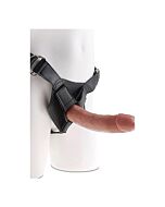 Umschnallgurt mit 8 Zoll Hahn - Bräune