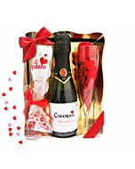 Kit erã "tico inedit cava ich liebe dich (Herzen Konfetti)