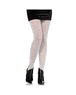 Leg Avenue Lurex Strumpfhosen Silber