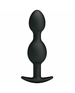 Pretty Love Bottom - Silikon Anal Bälle 12,5 cm - schwarz