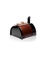 Sattel Deluxe Reit Sex Maschine mit zwei Aufsätzen - schwarz