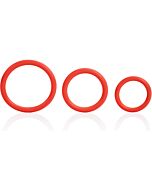 Roter Feuer Dreifachring