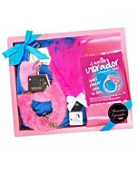 EROTISCHES PLUMERO KIT / VIBRATORRING (ROSA)