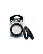 23 xact-fit Cockring 2er Pack - schwarz