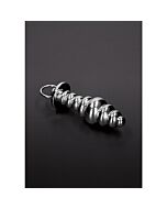 Gerippter Tunnelstoßstopfen