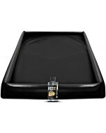 Aufblasbares Spielblatt - schwarz