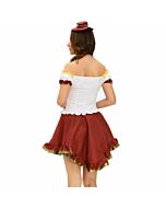Königin Kostüm Oktoberfest Set 2 Stück Talla m
