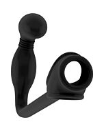 Sono n 2 Analplug mit Ring für schwarz Penis