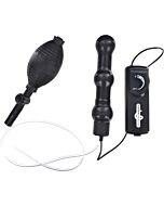 Aufblasbarer Plug mit Vibrator