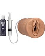 Spritzen Pussy Tan Stroker Fleisch